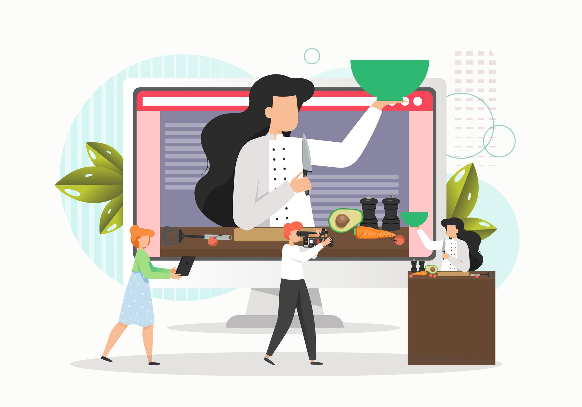 Chef in una sessione di consulenza